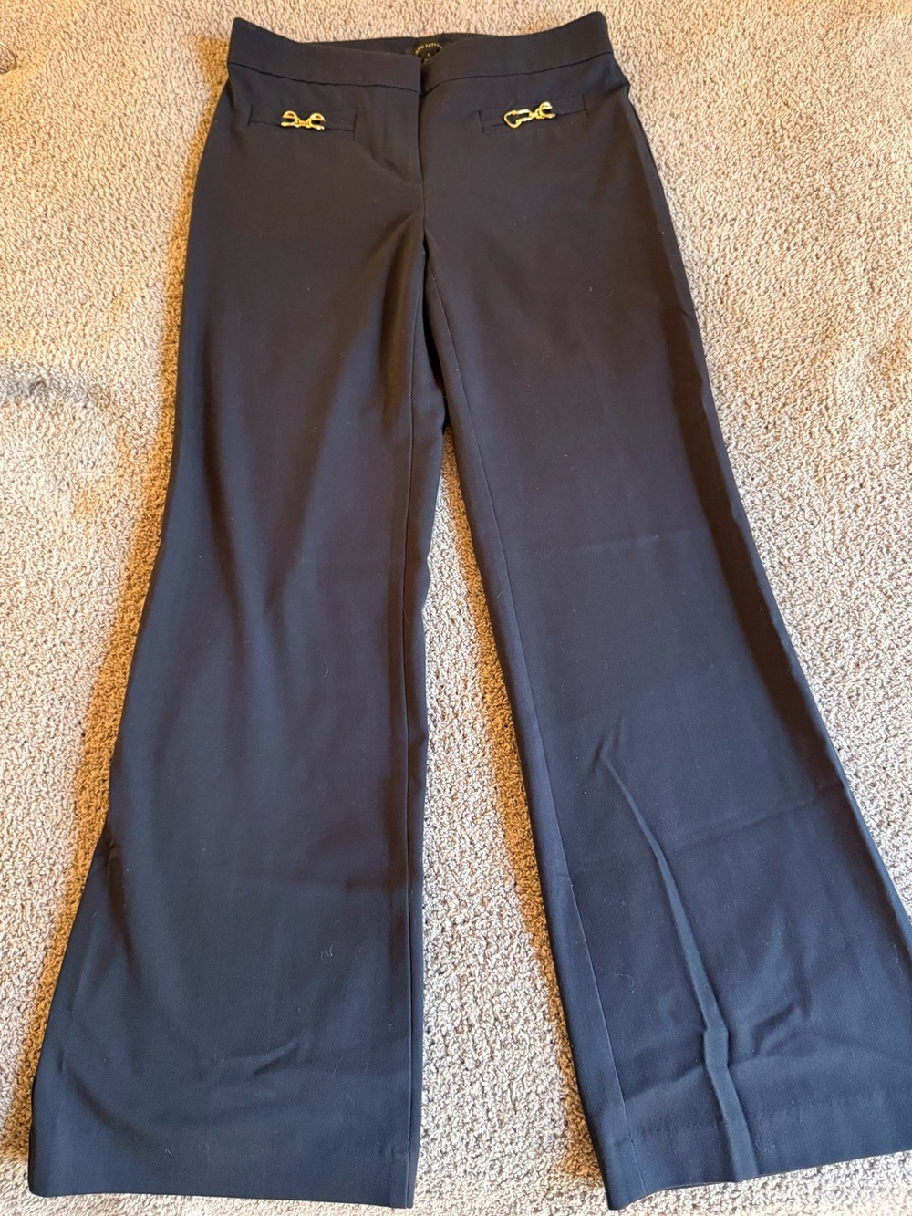 Ann Taylor navy blue trousers